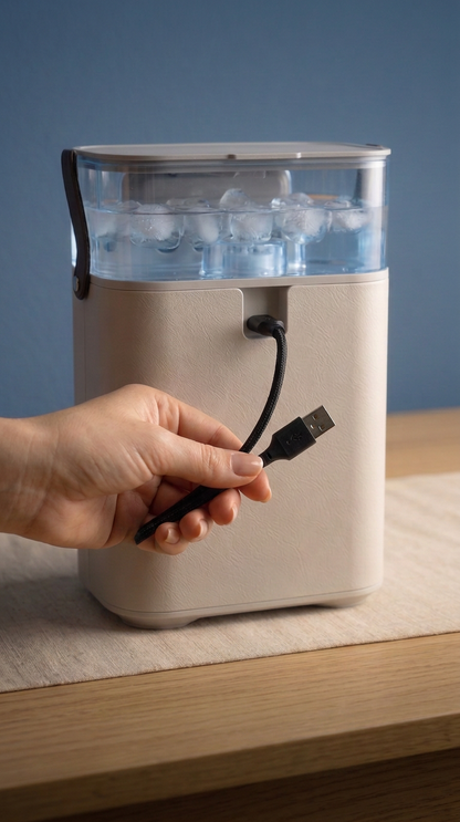 Mini Climatizador Portátil con Hielo