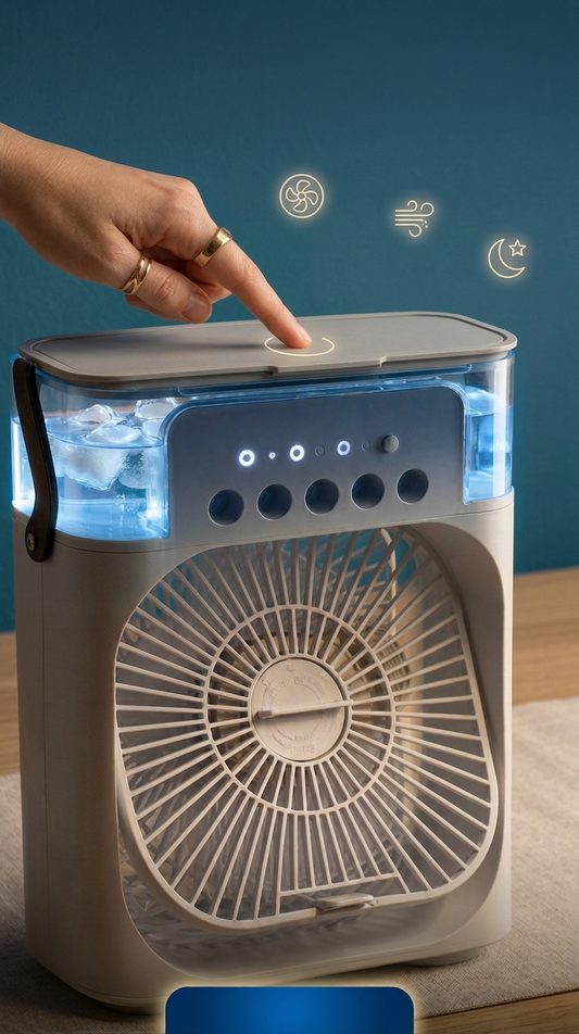 Mini Climatizador Portátil con Hielo